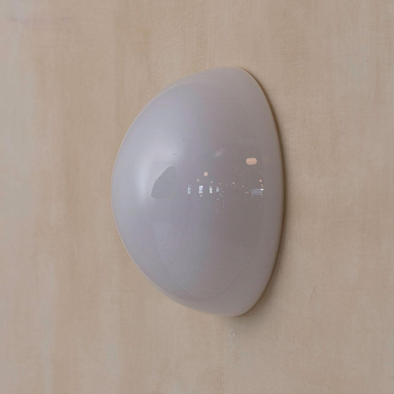 Modern Style White Wall Lamp Glass Wall Sconce Lighting for Bedroom