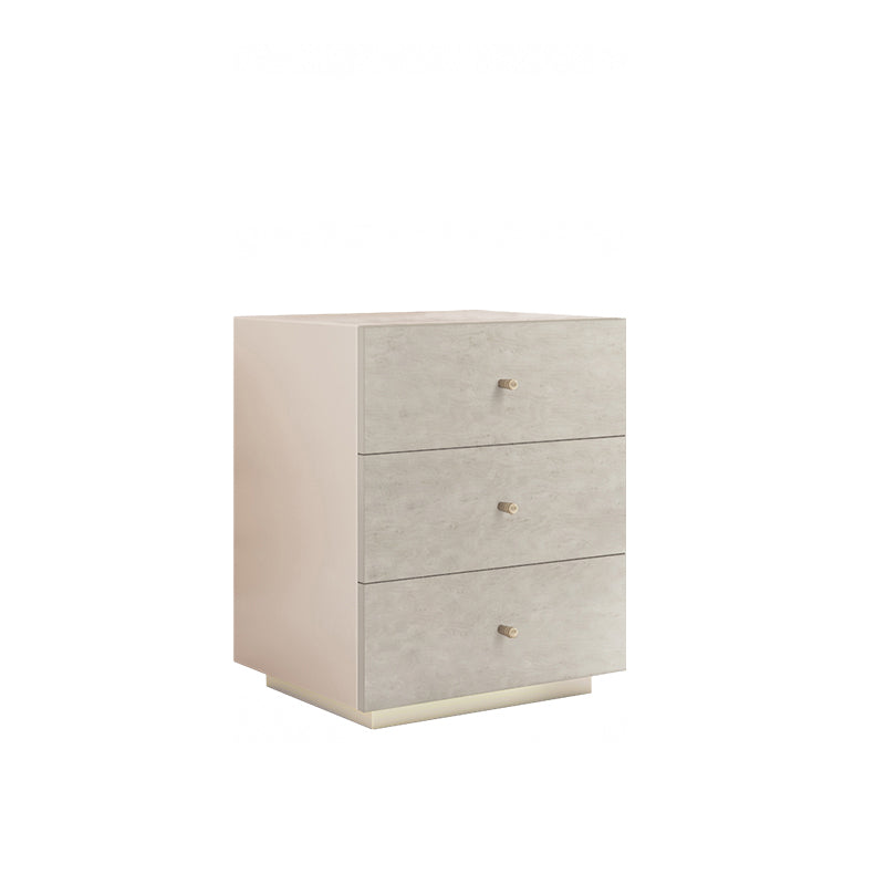 Modern Storage Chest Dresser Stone/Wooden Storage Chest with Drawers