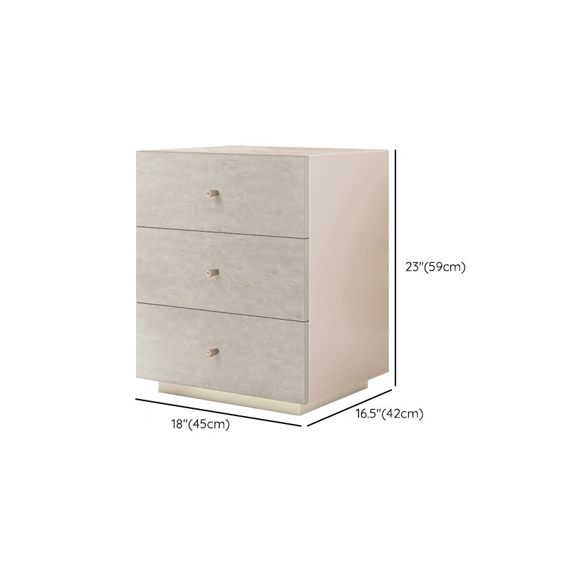 Modern Storage Chest Dresser Stone/Wooden Storage Chest with Drawers