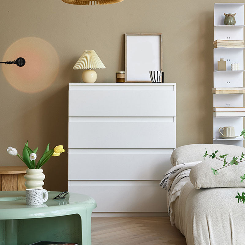 Modernism Horizontal Double Dresser Wood Storage Bachelor Chest for Home