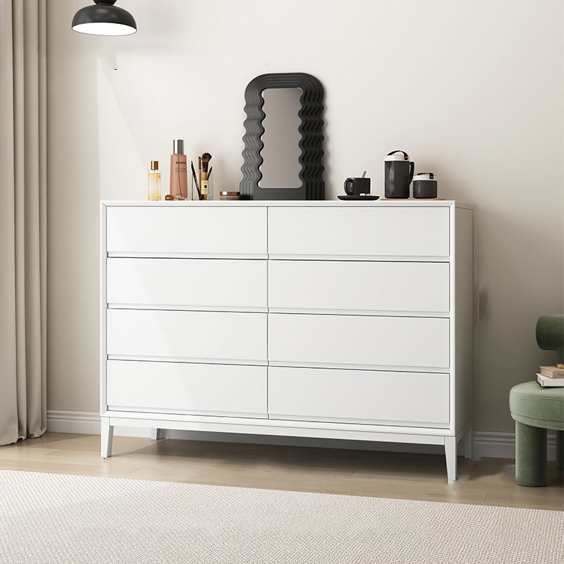 Modern Dresser Solid Wood Storage Chest Dresser with 8 Drawers