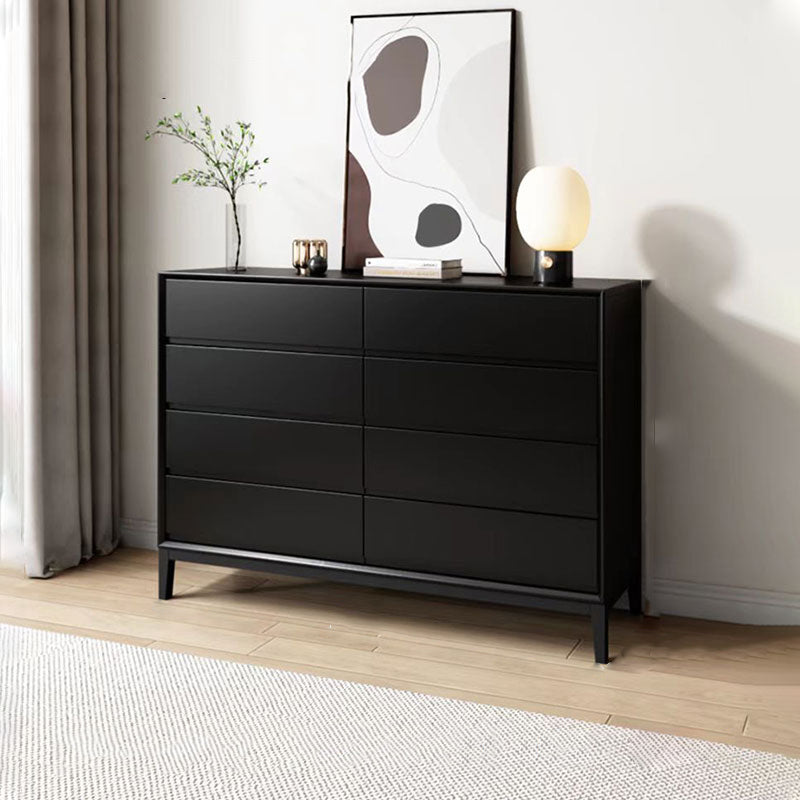 Modern Dresser Solid Wood Storage Chest Dresser with 8 Drawers