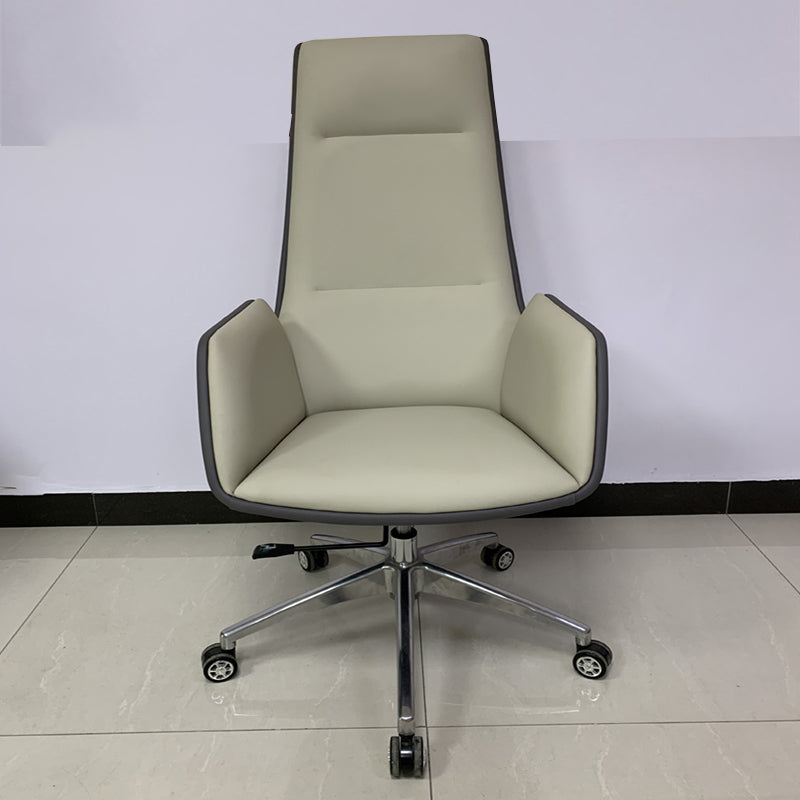 Armless Office Chair Conference Chair with Wheels for Office