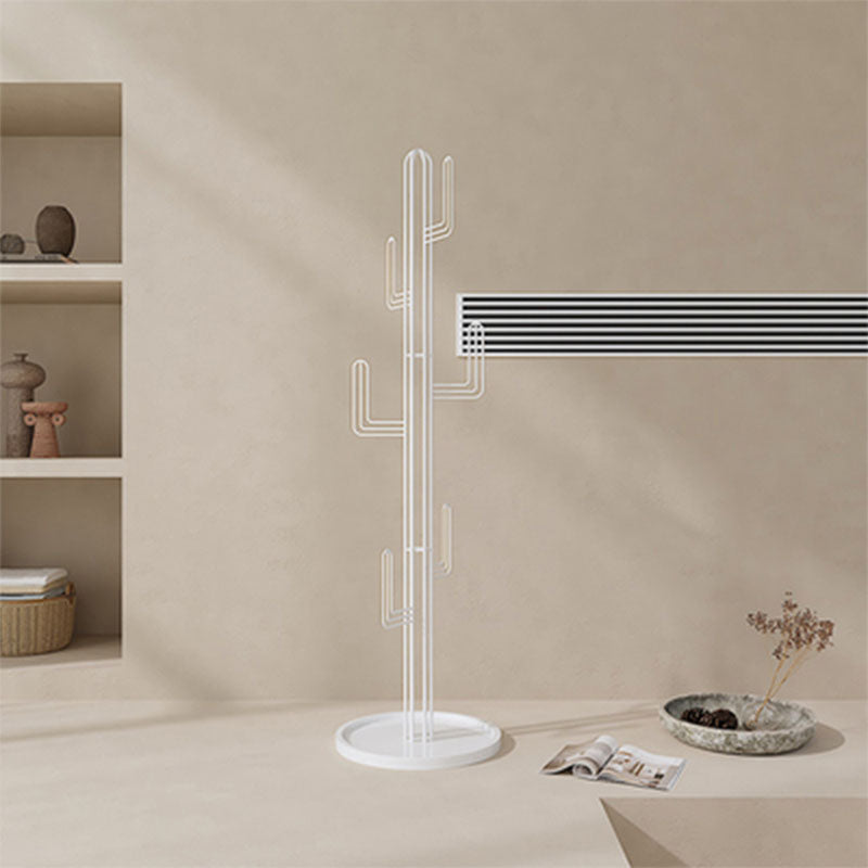 Iron Coat Hanger Free Standing 70.86 Inch Coat Rack for Living Room