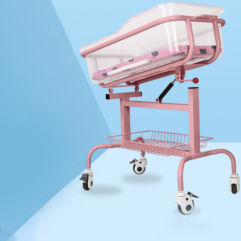 Plastic Contemporary Nursery Bed Under Crib Storage with Guardrail