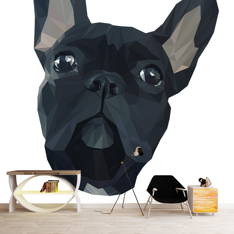 Illustration Animal Pattern Mildew Wall Mural Horizontalt for Living Room