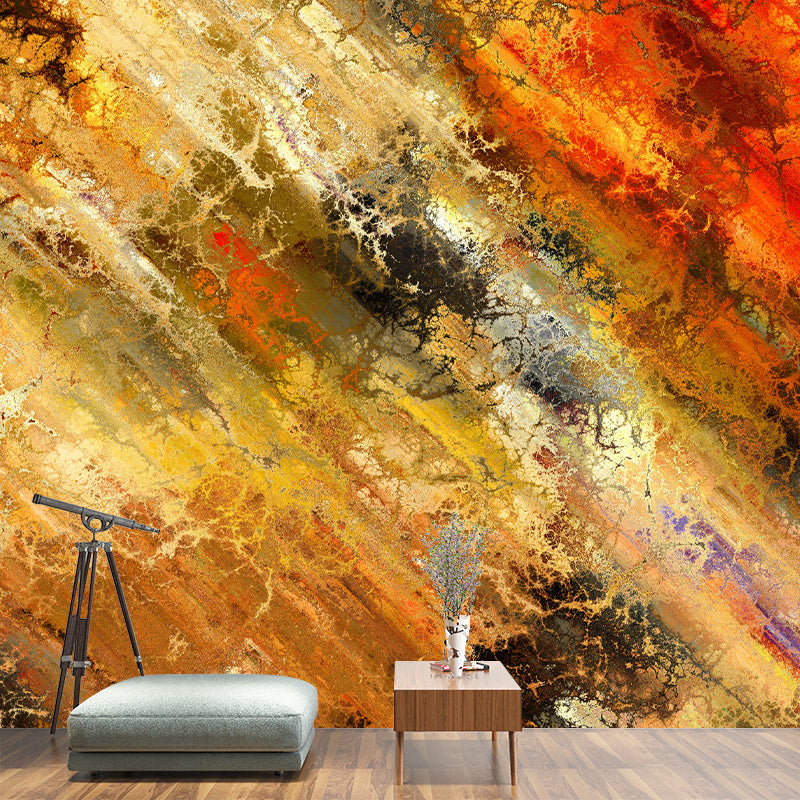Illustration Abstract Pattern Mildew Wall Mural Horizontalt for Living Room