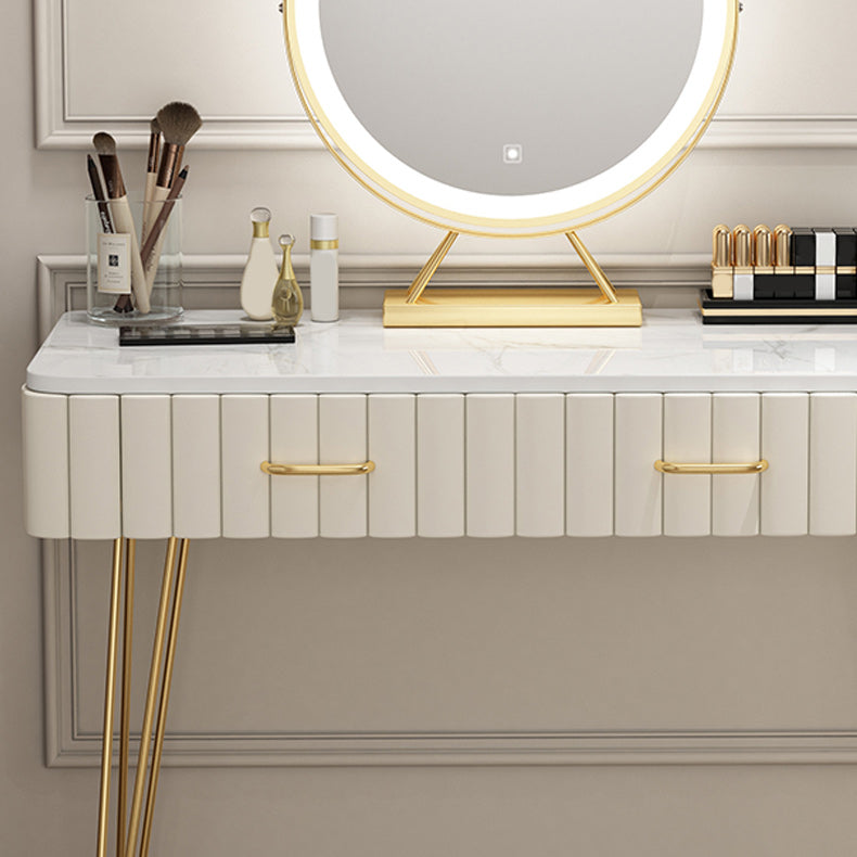 Slate Vanity Desk Removable Vanity Makeup Vanity Set for Bedroom