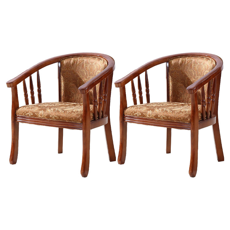 Traditional Style Dining Chair Solid Wood Dining Arm Chair for Hotel