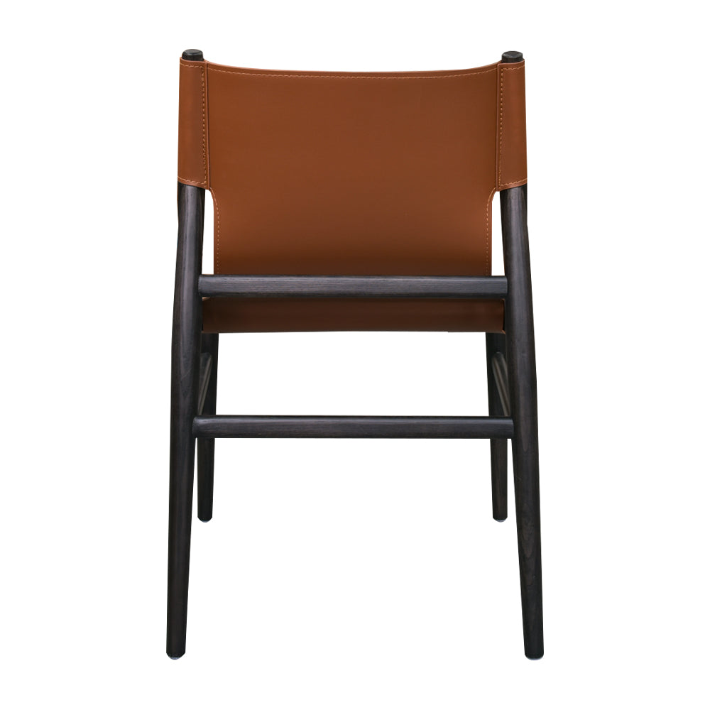 Modern Simple Side Chair Wooden Frame Kitchen Dining Chair for Home Use