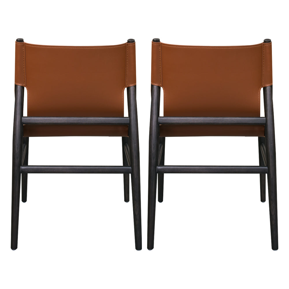 Modern Simple Side Chair Wooden Frame Kitchen Dining Chair for Home Use