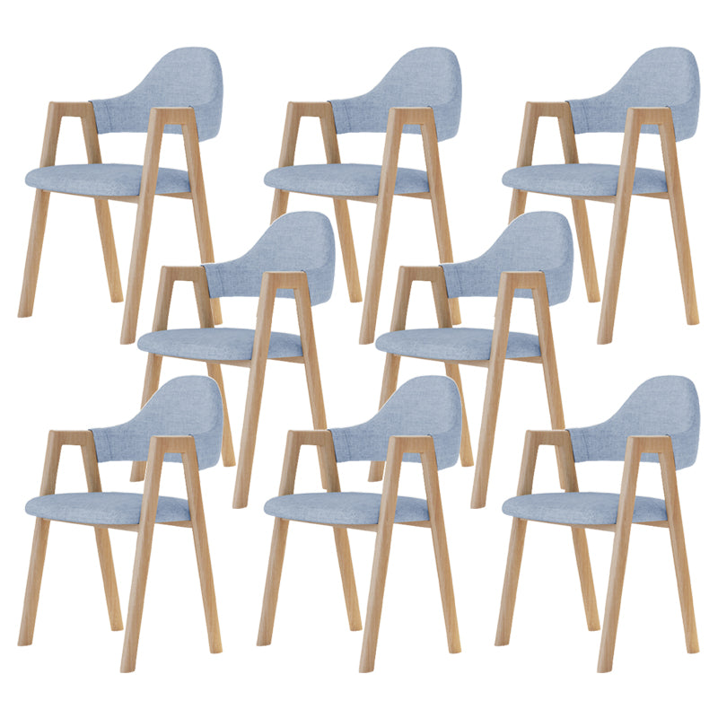 Modern Metal Chair Open Back Kitchen Dining Arm Chair for Dinning Room