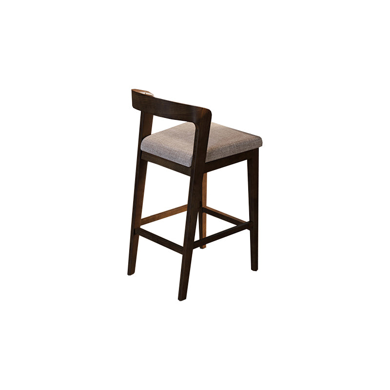 3 Pieces Counter Height Pub Set in Brown, Contemporary Solid Wood