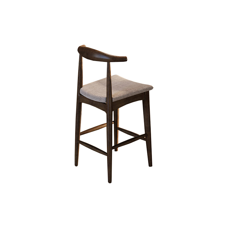3 Pieces Counter Height Pub Set in Brown, Contemporary Solid Wood