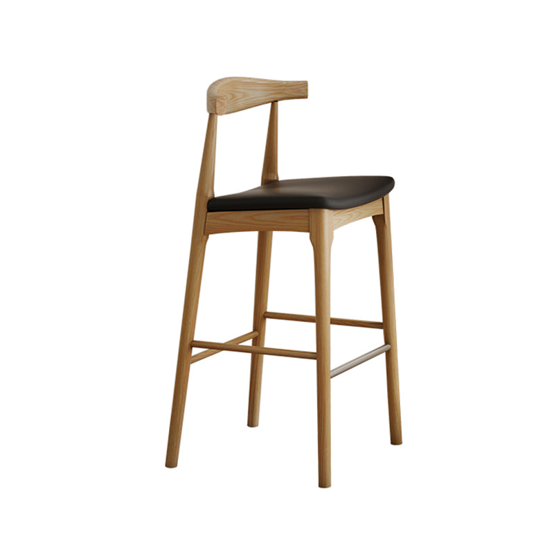 1/2/3 Pieces Counter Height Pub Set in Full Natural with Solid Wood