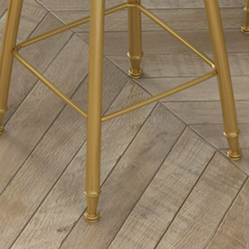 Glam Style Rectangle Wood Bar Height Pub Table for Living Room