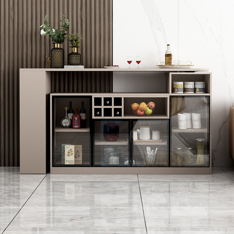 Modern Style Wood Specialty Bar Height Pub Table for Living Room