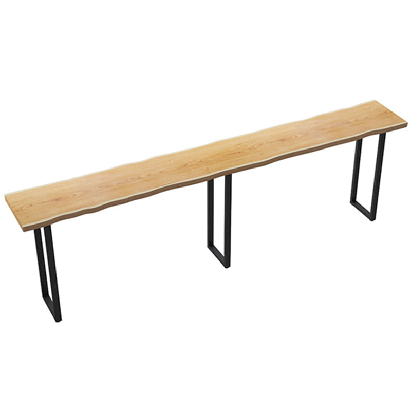 Modern Solid Wood Rectangle Bar Height Pub Table for Dining Room