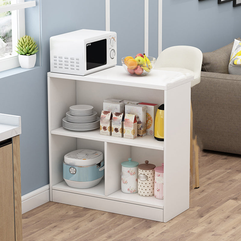 Modern Style Rectangle Wood Bar Height Pub Table for Kitchen