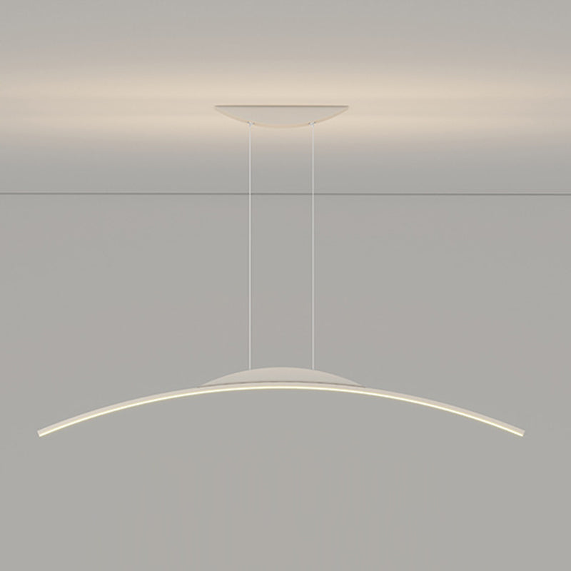 Single Kitchen Island Lighting Modern Black/White/Golden Island Pendant Lighting