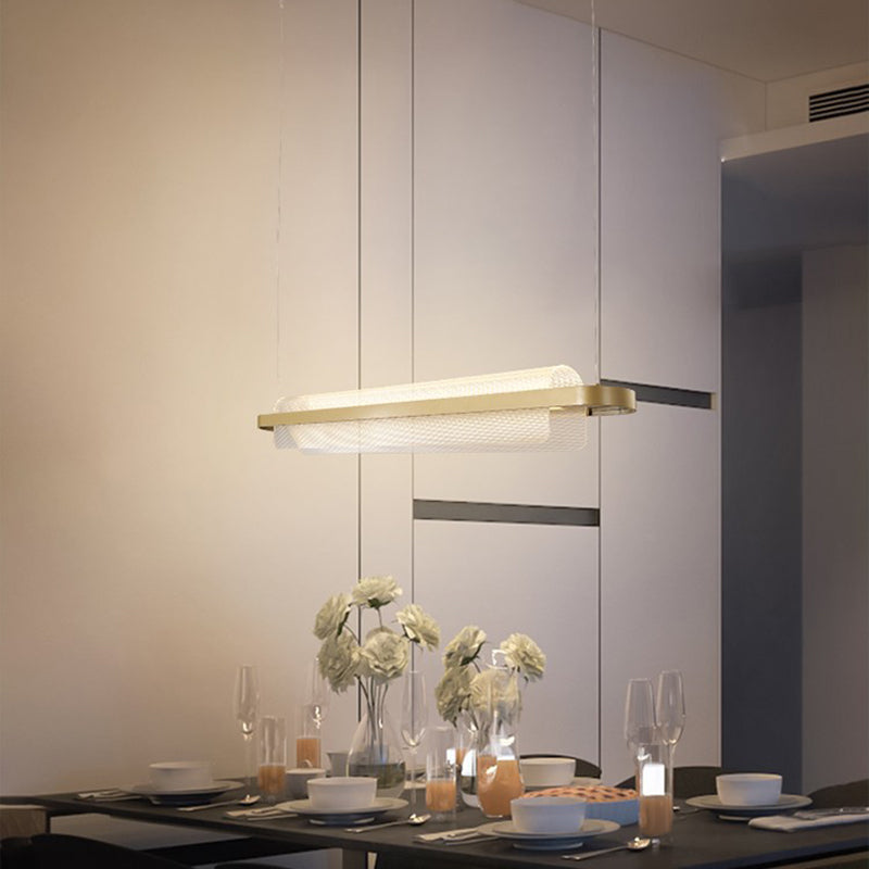 Modern Style Pendant Lighting Fixtures PVC Shade Island Lighting Ideas for Kitchen