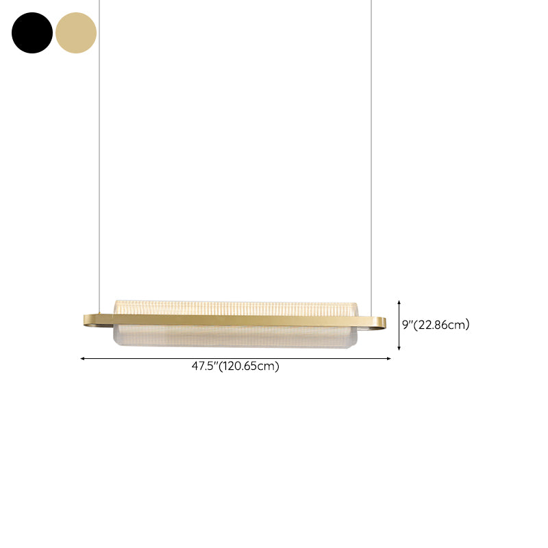 Modern Style Pendant Lighting Fixtures PVC Shade Island Lighting Ideas for Kitchen