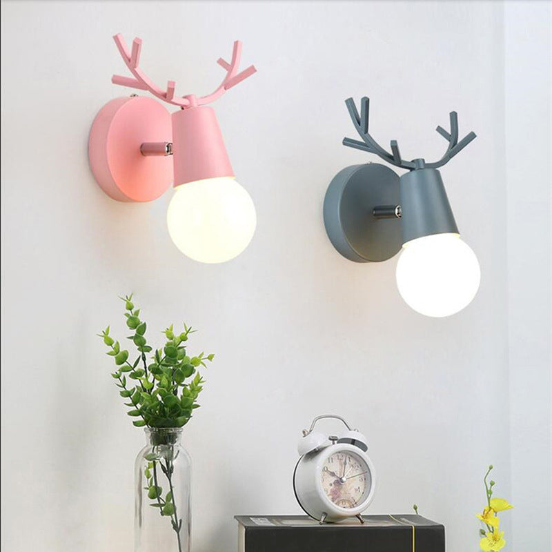 Modern Wall Light Sconce Macaron Wall Light Fixture for Bedroom