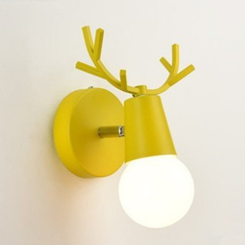 Modern Wall Light Sconce Macaron Wall Light Fixture for Bedroom