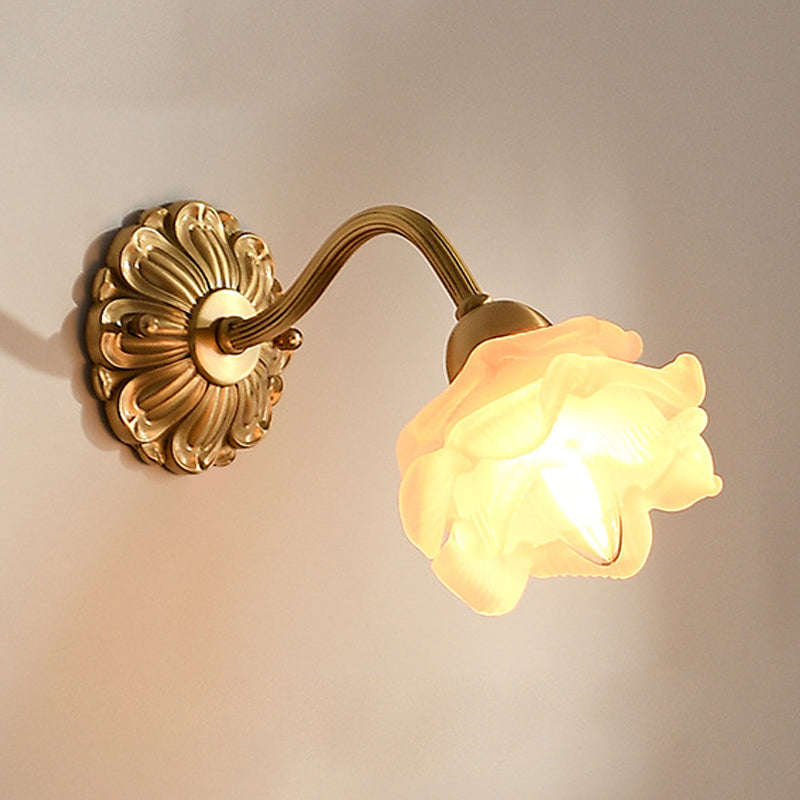 Modern Vintage Wall Light Sconce Creative Glass Wall Light Fixture for Bedroom