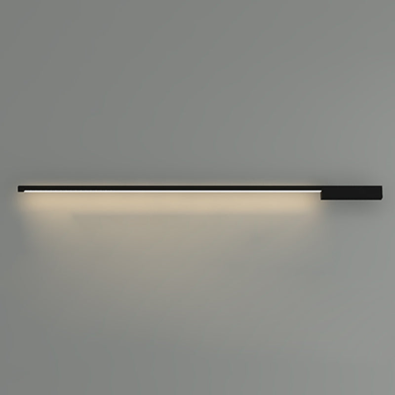 Metal Linear Shape Vanity Lights Modern Style 1 Light Vanity Light Fixtures