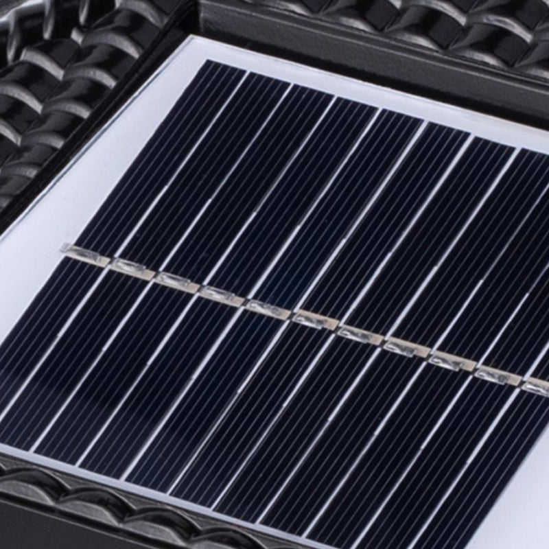 Postmodern Pillar Lamp Creative LED Solar Lighting Fixture for Garden