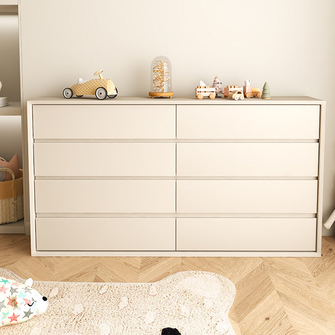 Modern Storage Chest Dresser Wooden Storage Chest with 8 Drawers