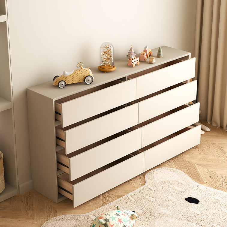 Modern Storage Chest Dresser Wooden Storage Chest with 8 Drawers