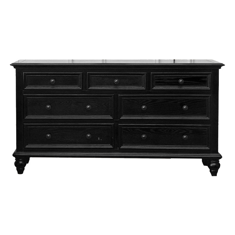 Traditional Storage Chest Solid Wood Dresser with 3/4/5/7/9/10 Drawers