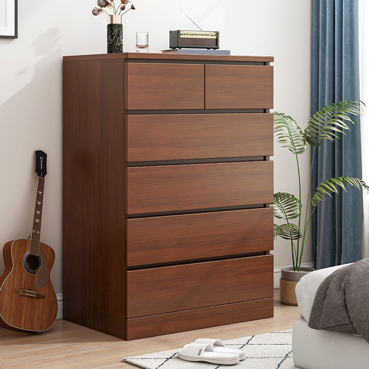 Vertical Storage Chest Dresser Modern Storage Chest with Drawers