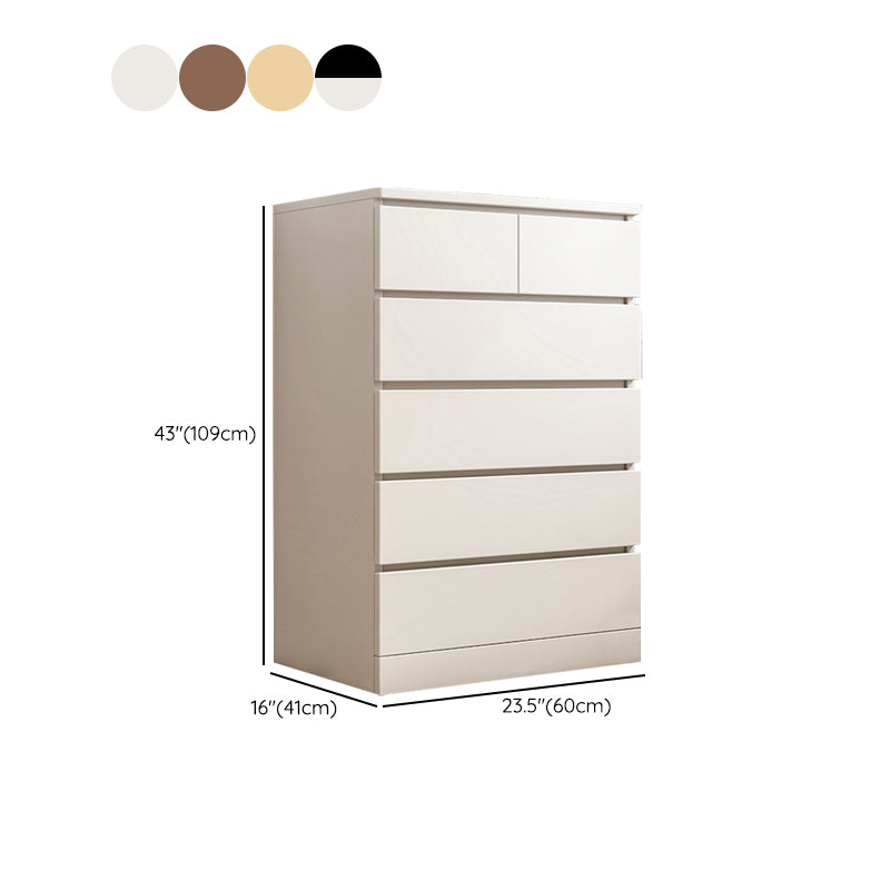 Vertical Storage Chest Dresser Modern Storage Chest with Drawers