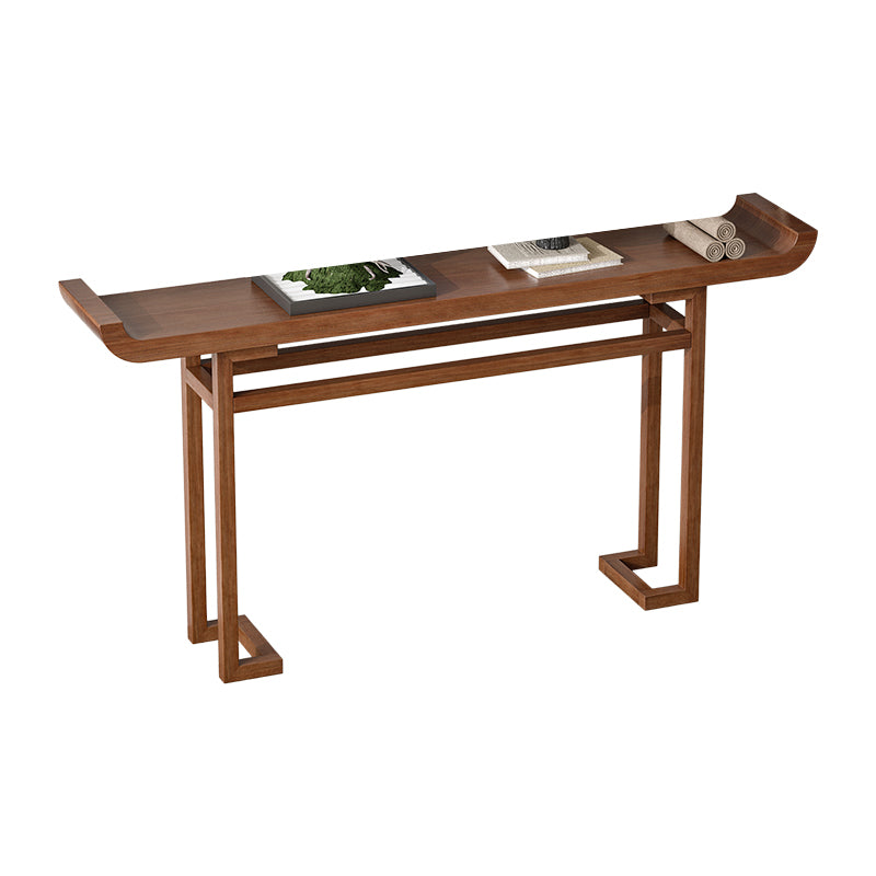 Modern Rectangular Console Table Wooden Console Sofa Table for Hall