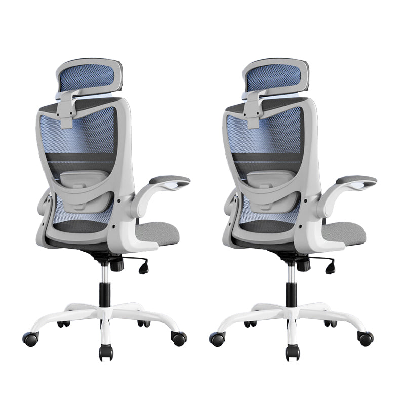 Removable Arms Slide Chair Tilt Mechanism Ergonomic Desk Chair with Wheels