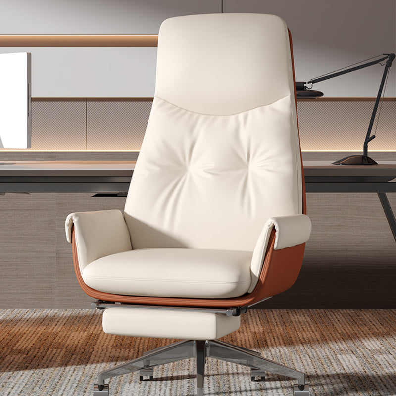 Armless Office Chair Modernism Desk Chair with Wheels for Office