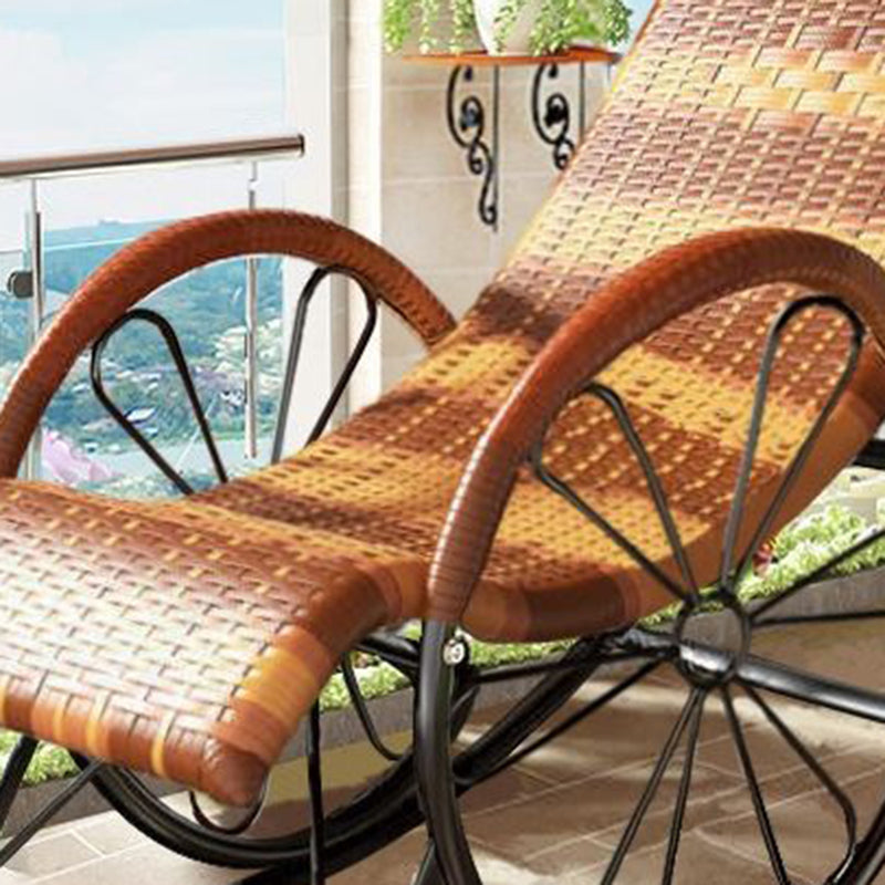Modern Style Lounge Leisure Lazy Sofa Chair Family Rocking Chair for Balcony