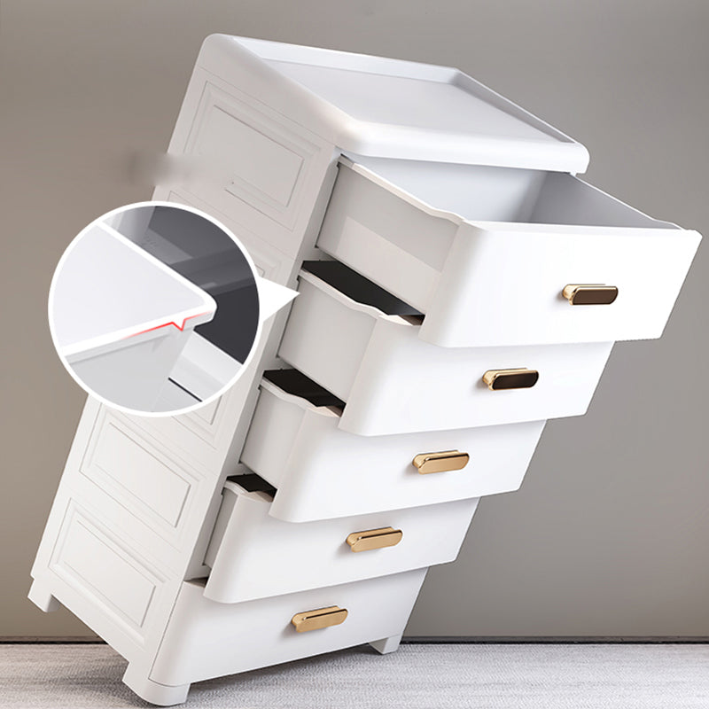 Bedroom Storage Cabinet Modern Plastic Drawers Wardrobe Cabinet