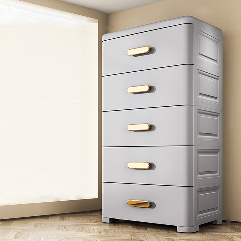 Bedroom Storage Cabinet Modern Plastic Drawers Wardrobe Cabinet