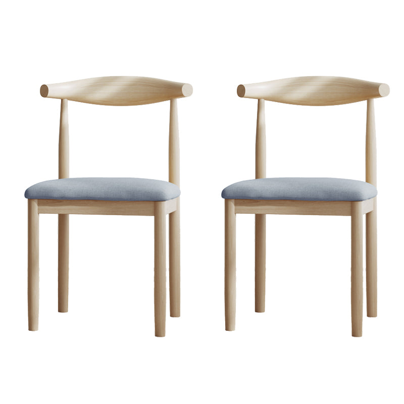 Contemporary Metal Chair Open Back Dining Side Chair for Dinning Room