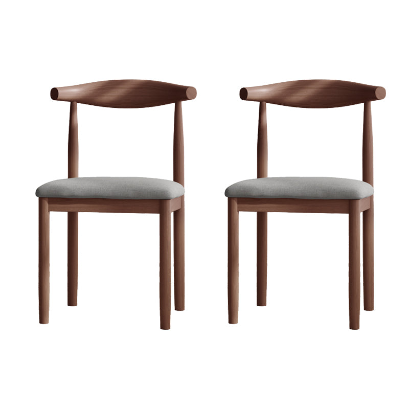 Contemporary Metal Chair Open Back Dining Side Chair for Dinning Room