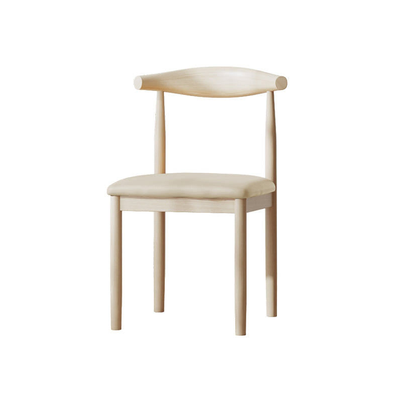Contemporary Metal Chair Open Back Dining Side Chair for Dinning Room