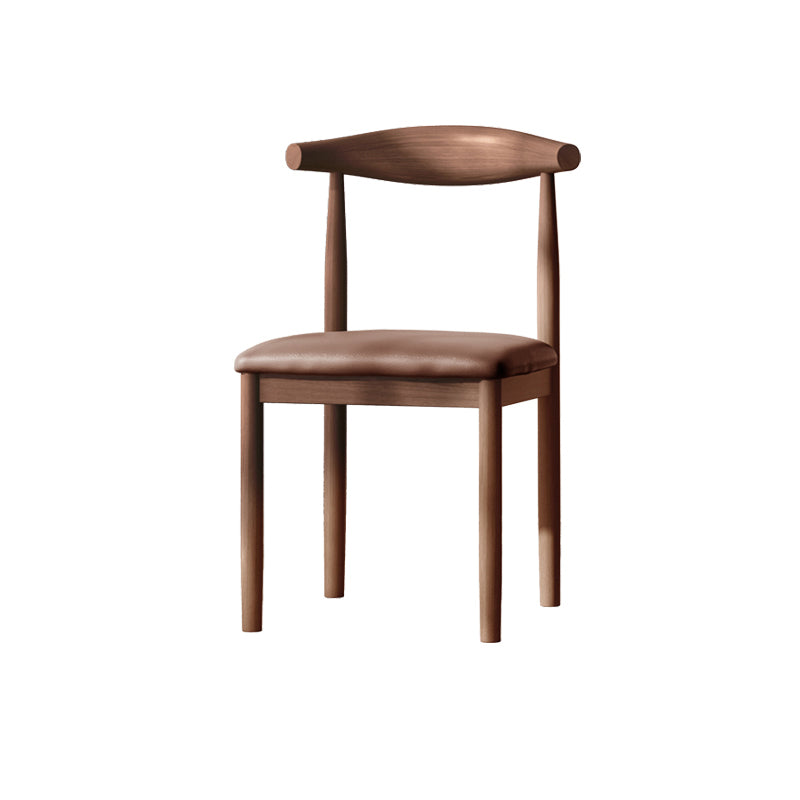 Contemporary Metal Chair Open Back Dining Side Chair for Dinning Room