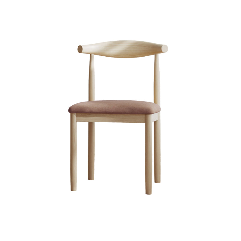Contemporary Metal Chair Open Back Dining Side Chair for Dinning Room
