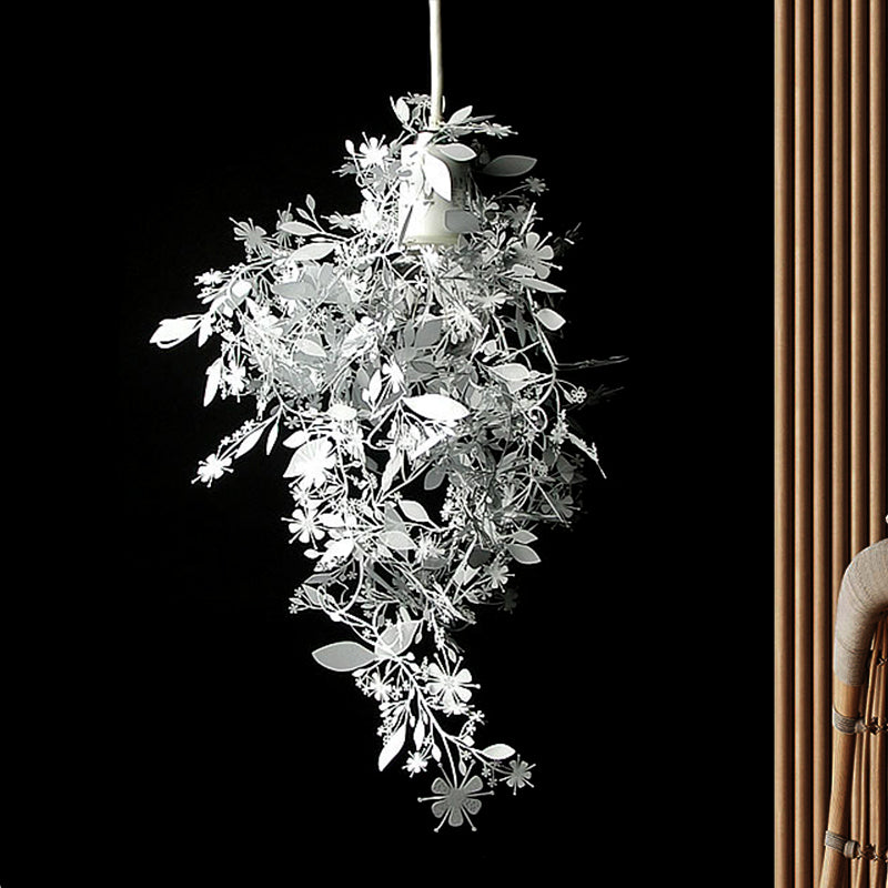 Garland a sospensione Light Contemporary Metallic 1 Light Chrome Finitura Cromato Sospensione Lampada