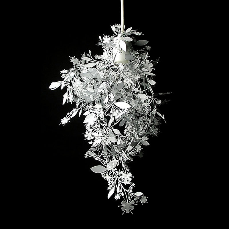 Garland a sospensione Light Contemporary Metallic 1 Light Chrome Finitura Cromato Sospensione Lampada