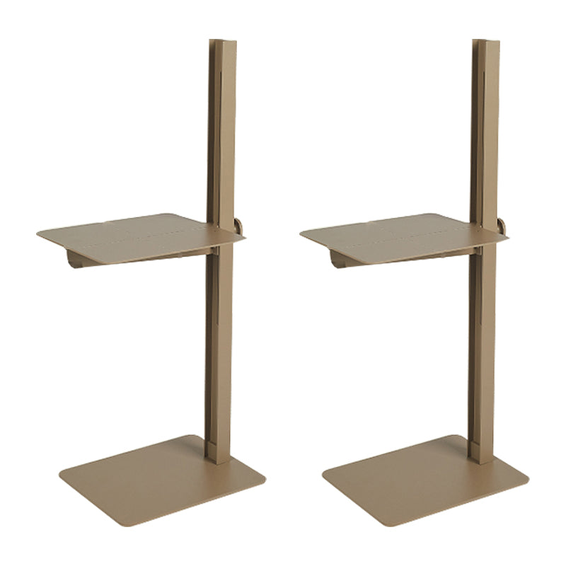 Modern  Adjustict Side End Table in Metal C Side Accent Side Table